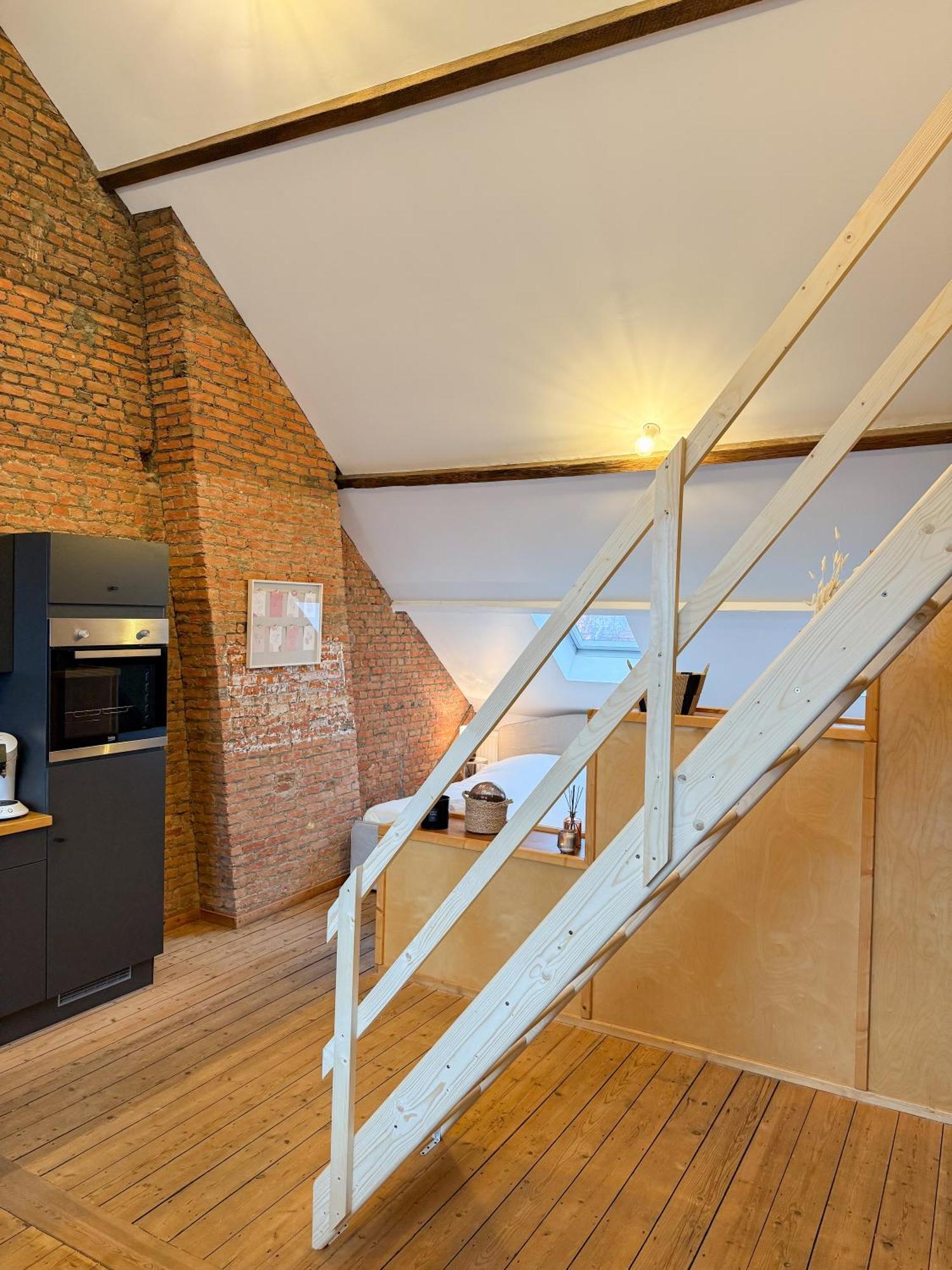 New Lofts Inside Coffee Brewery *
