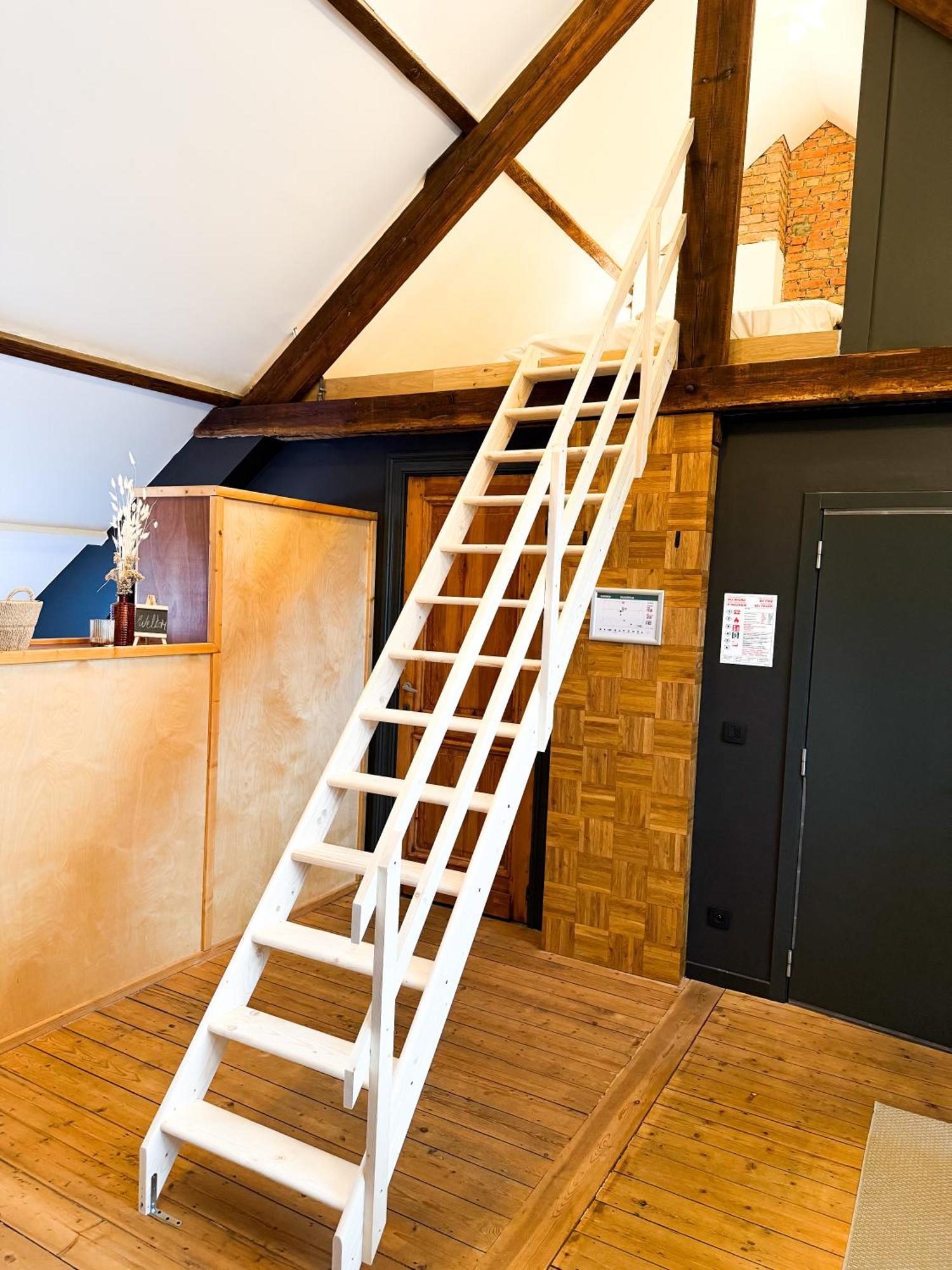 New Lofts Inside Coffee Brewery *