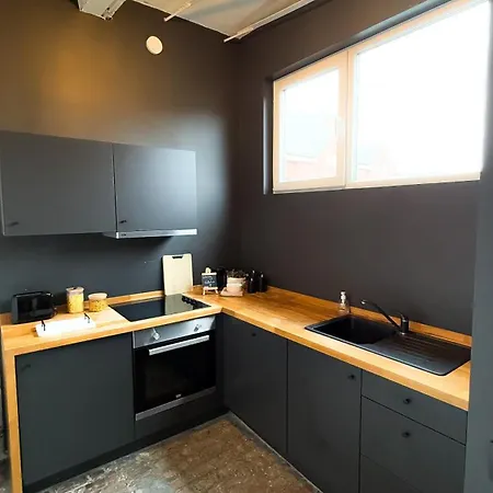 New Lofts Inside Coffee Brewery Apartment Antwerp Exterior photo